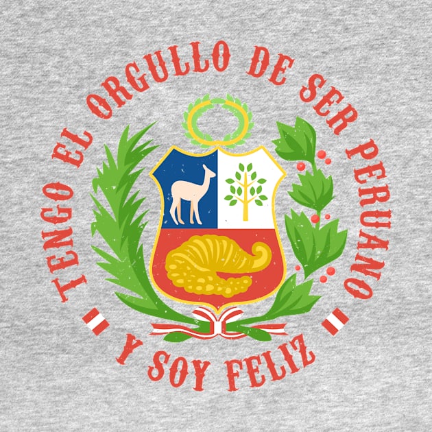 Tengo el orgullo de ser peruano by verde